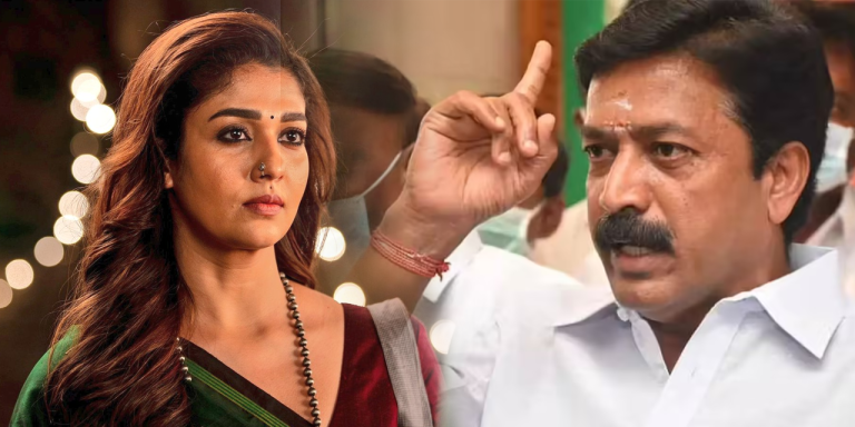 CV Shanmugam controversial speech about Nayanthara sparks debate