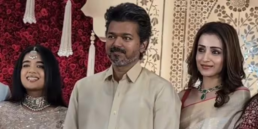 vijay trisha wedding reception rumors