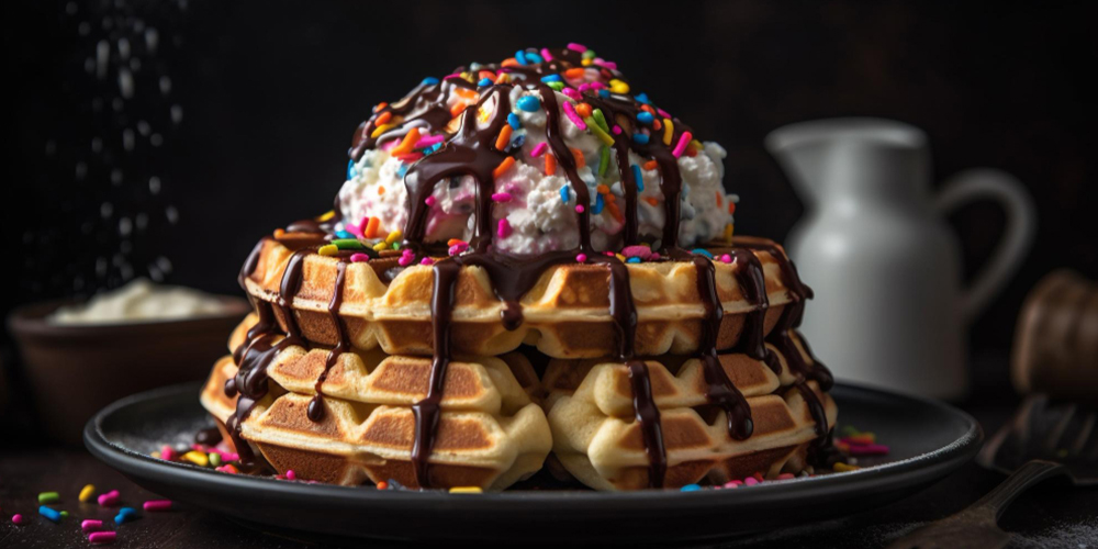 OMR desserts waffles