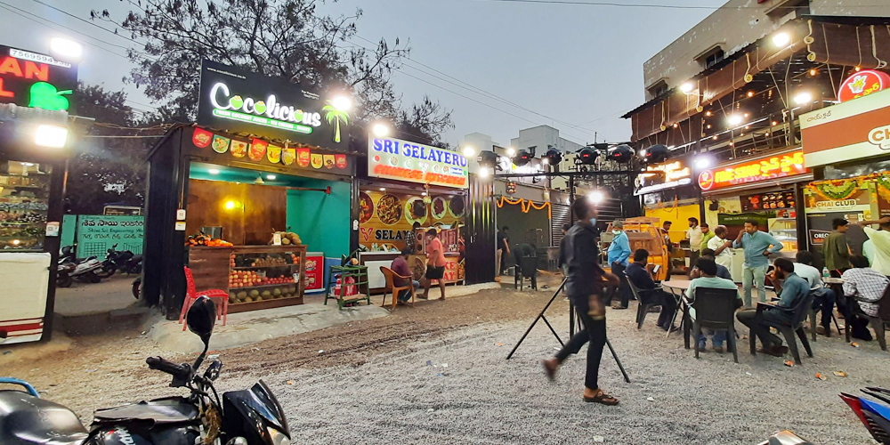 OMR இரவு food stalls