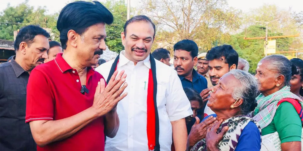 தேர்தல் பொதுக்கூட்டத்தில் ஸ்டாலின்