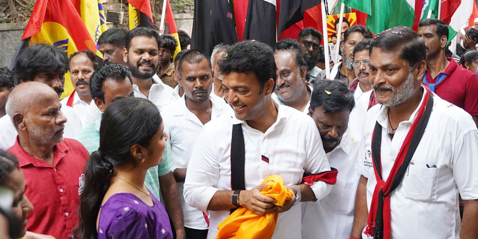 Karthik Mohan confident about DMK stronghold Villivakkam