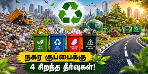 நகரங்களில் சேரும் குப்பைகளை கட்டுப்படுத்தும் நவீன முறைகள்