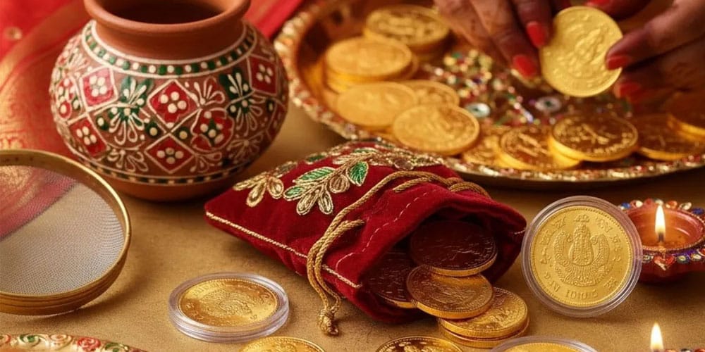 தங்க நாணயம் திட்டத்தை குறிக்கும் படக்காட்சி