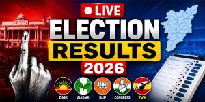 Tamil Nadu election results 2026 live updates DMK AIADMK BJP TVK seat count
