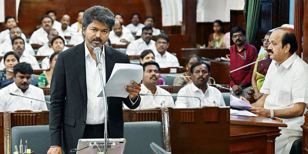 தமிழக தலைமைச் செயலகத்தில் முதல்வர் விஜய்