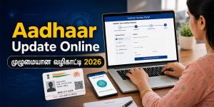 Aadhaar Update Online 2026 தமிழ் வழிகாட்டி