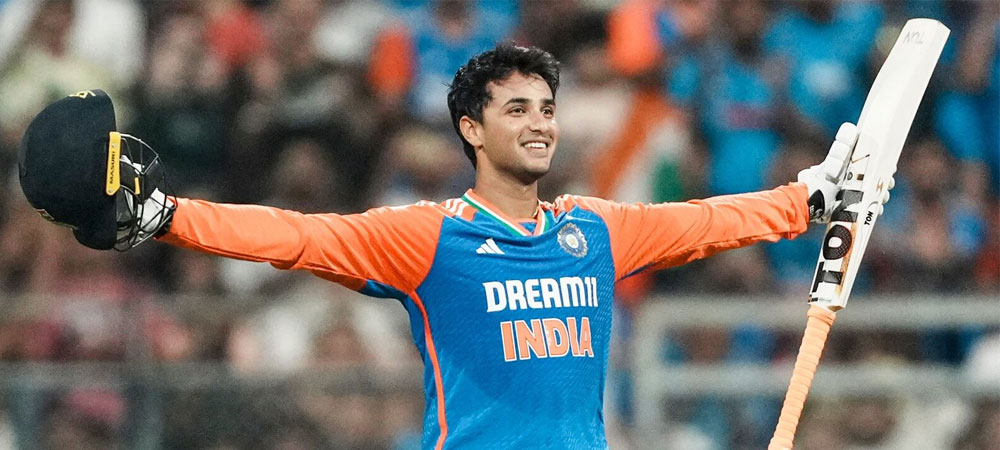 அபிஷேக் சர்மா T20 அரைசதம்