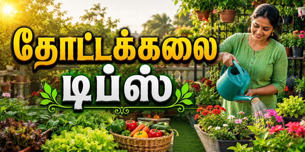 Gardening Tips வீட்டுத் தோட்டம் வளர்க்கும் குறிப்புகள்