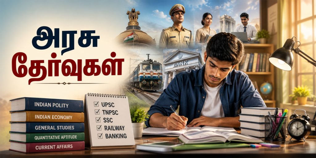 Government Exams List தமிழ் வழிகாட்டி