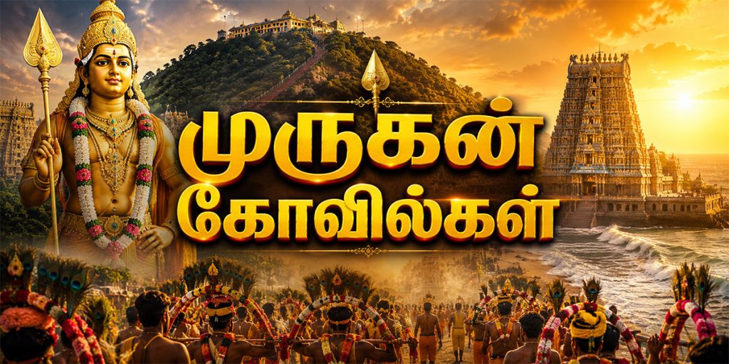 Murugan Temples in Tamil Nadu புகழ்பெற்ற முருகன் கோவில்கள்
