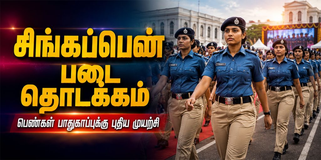 சிங்கப்பெண் சிறப்பு அதிரடிப்படை தொடக்க விழா
