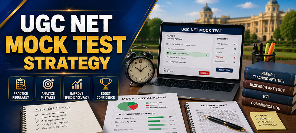 UGC NET Preparation Tips 2026 mock test strategy