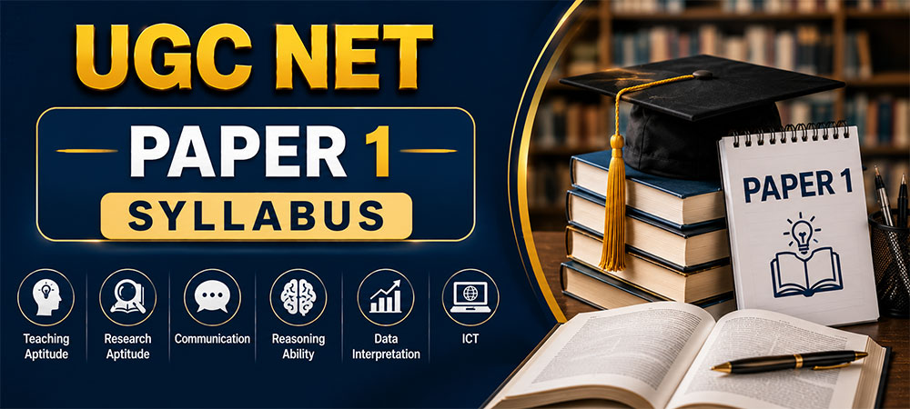 UGC NET Syllabus 2026 Paper 1 topics