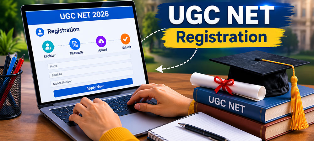 UGC NET Application Form 2026 registration process
