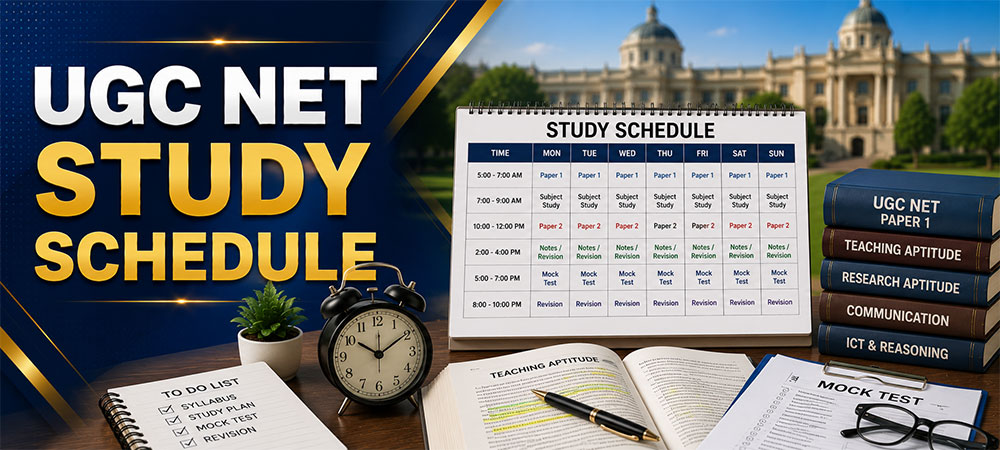 UGC NET Preparation Tips 2026 study schedule