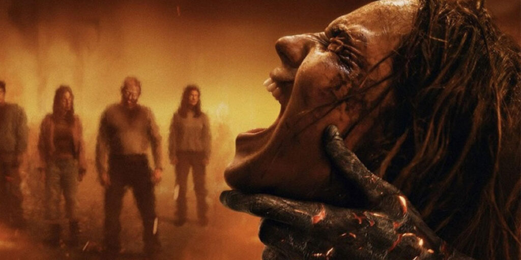 Evil Dead Burn திரைப்படத்தின் பயமுறுத்தும் ஹாரர் காட்சிகள்