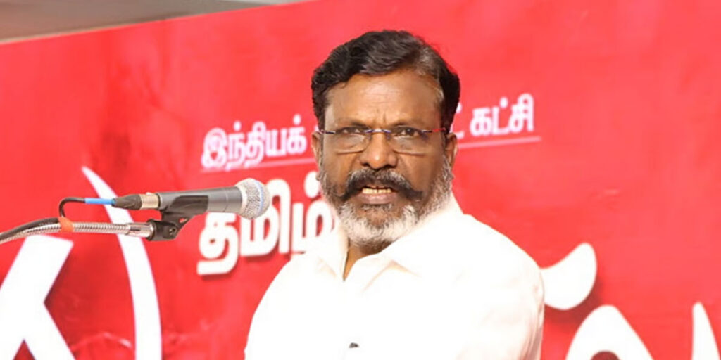 தவெக கூட்டணி குறித்து பேசும் திருமாவளவன்
